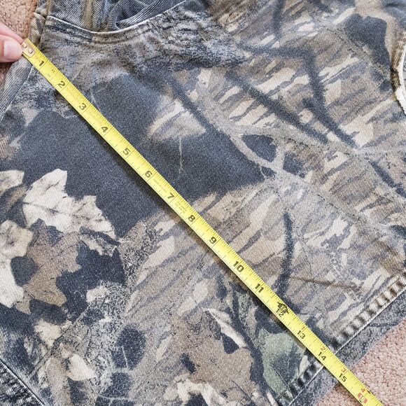 Vintage Wrangler Double Knee Sz 38x32 Mossy Oak Break-Up Camouflage Hunting Pant - Picture 9 of 12